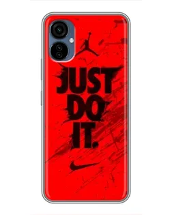 Чехол для TECNO Camon 19 Neo с картинкой «Nike Just Do It» Чехол для TECNO Camon 19 Neo с картинкой «Nike Just Do It»