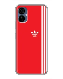 Чохол для TECNO Camon 19 Neo з картинкою «Червоний мінімалізм Adidas» Чохол для TECNO Camon 19 Neo з картинкою «Червоний мінімалізм Adidas»