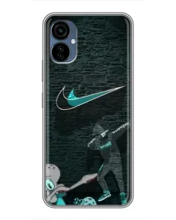 Чехол для TECNO Camon 19 Neo с картинкой «Спортивный арт Nike» Чехол для TECNO Camon 19 Neo с картинкой «Спортивный арт Nike»
