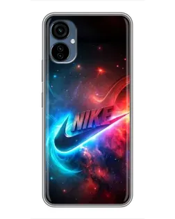 Чехол для TECNO Camon 19 Neo с картинкой «Огненный логотип Nike» Чехол для TECNO Camon 19 Neo с картинкой «Огненный логотип Nike»