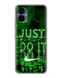 Чехол для TECNO Camon 19 Neo с картинкой «Зеленый неоновый Nike» Чехол для TECNO Camon 19 Neo с картинкой «Зеленый неоновый Nike»