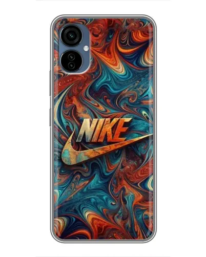 Чехол для TECNO Camon 19 Neo с картинкой «Nike в абстракции» Чехол для TECNO Camon 19 Neo с картинкой «Nike в абстракции»