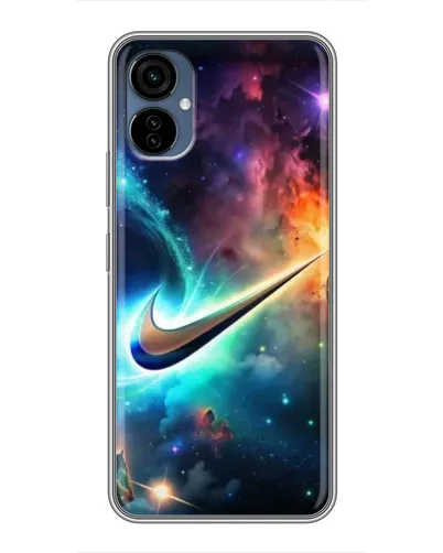 Чехол для TECNO Camon 19 Neo с картинкой «Космический Nike Swoosh» Чехол для TECNO Camon 19 Neo с картинкой «Космический Nike Swoosh»