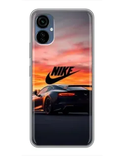 Чехол для TECNO Camon 19 Neo с картинкой «Nike и суперкар» Чехол для TECNO Camon 19 Neo с картинкой «Nike и суперкар»