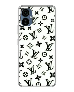 Чехол для TECNO Camon 19 Neo с картинкой «Монохромный хаос LV»