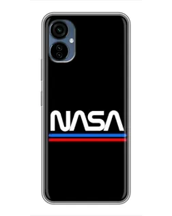 Чехол для TECNO Camon 19 Neo с картинкой «NASA — классика Red Blue»