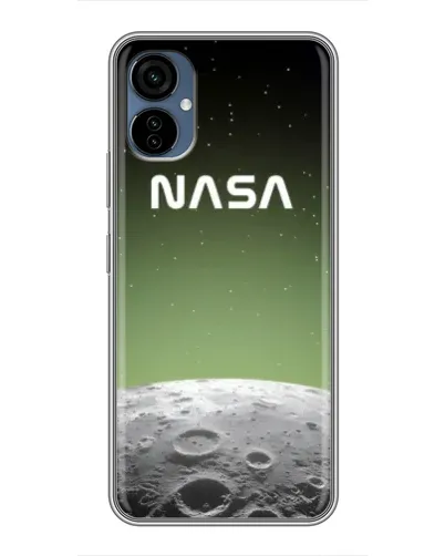 Чехол для TECNO Camon 19 Neo с картинкой «NASA — лунный градиент» Чехол для TECNO Camon 19 Neo с картинкой «NASA — лунный градиент»