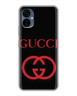 Чехол для TECNO Camon 19 Neo с картинкой «Gucci — красный логотип» Чехол для TECNO Camon 19 Neo с картинкой «Gucci — красный логотип»