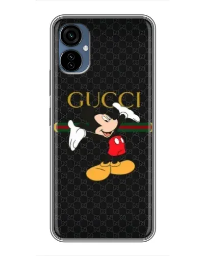 Чехол для TECNO Camon 19 Neo с картинкой «Микки Маус Gucci» Чехол для TECNO Camon 19 Neo с картинкой «Микки Маус Gucci»