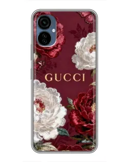 Чехол для TECNO Camon 19 Neo с картинкой «Gucci — бордовые розы» Чехол для TECNO Camon 19 Neo с картинкой «Gucci — бордовые розы»