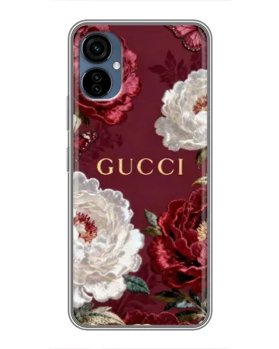 Чехол для TECNO Camon 19 Neo с картинкой «Gucci — бордовые розы» Чехол для TECNO Camon 19 Neo с картинкой «Gucci — бордовые розы»