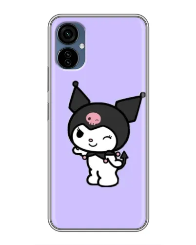 Чехол для TECNO Camon 19 Neo с картинкой «Классическая Kuromi» Чехол для TECNO Camon 19 Neo с картинкой «Классическая Kuromi»