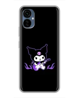 Чехол для TECNO Camon 19 Neo с картинкой «Электрическая Kuromi» Чехол для TECNO Camon 19 Neo с картинкой «Электрическая Kuromi»