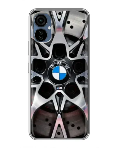 Чохол для TECNO Camon 19 Neo з картинкою «BMW — деталь диска» Чохол для TECNO Camon 19 Neo з картинкою «BMW — деталь диска»