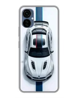 Чохол для TECNO Camon 19 Neo з картинкою «Вид зверху — BMW M»