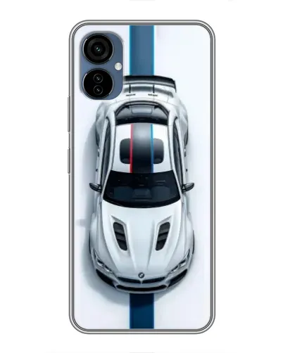 Чохол для TECNO Camon 19 Neo з картинкою «Вид зверху — BMW M» Чохол для TECNO Camon 19 Neo з картинкою «Вид зверху — BMW M»
