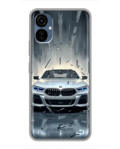 Чохол для TECNO Camon 19 Neo з картинкою «BMW у світлі фар» Чохол для TECNO Camon 19 Neo з картинкою «BMW у світлі фар»