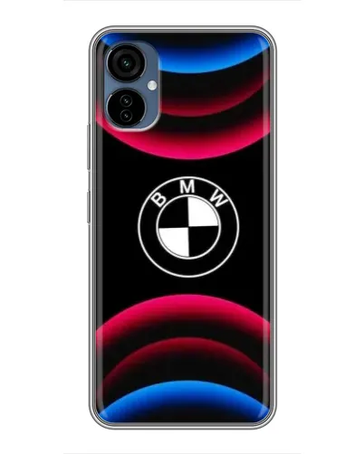 Чохол для TECNO Camon 19 Neo з картинкою «Логотип BMW та неонові дуги» Чохол для TECNO Camon 19 Neo з картинкою «Логотип BMW та неонові дуги»