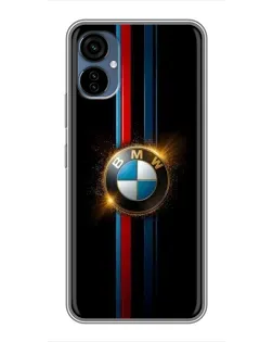Чохол для TECNO Camon 19 Neo з картинкою «BMW M-Power неон»