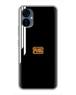 Чехол для TECNO Camon 19 Neo с картинкой «PUBG — вертикальные линии»