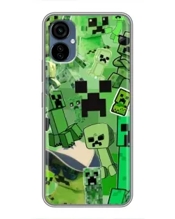 Чохол для TECNO Camon 19 Neo з картинкою «Кріпери Minecraft»