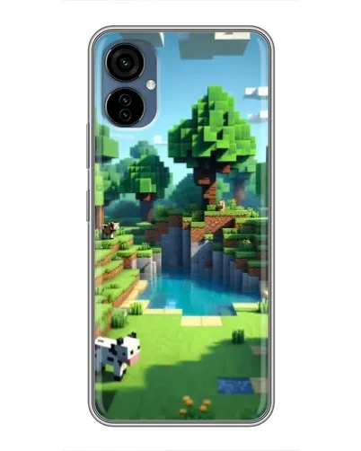 Чохол для TECNO Camon 19 Neo з картинкою «Minecraft літній день» Чохол для TECNO Camon 19 Neo з картинкою «Minecraft літній день»