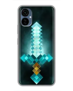 Чохол для TECNO Camon 19 Neo з картинкою «Алмазний меч неон»