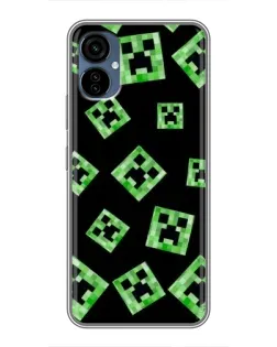 Чохол для TECNO Camon 19 Neo з картинкою «Паттерн з кріперами»