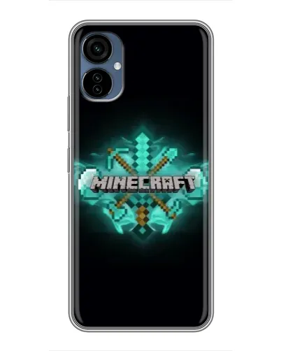Чохол для TECNO Camon 19 Neo з картинкою «Minecraft Diamond лого» Чохол для TECNO Camon 19 Neo з картинкою «Minecraft Diamond лого»