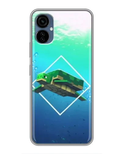 Чехол для TECNO Camon 19 Neo с картинкой «Черепаха Minecraft» Чехол для TECNO Camon 19 Neo с картинкой «Черепаха Minecraft»