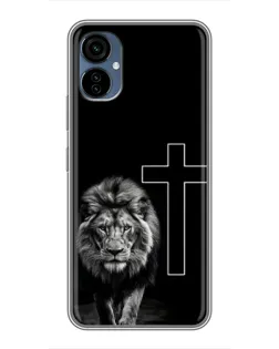 Чехол для TECNO Camon 19 Neo с картинкой «Лев и Крест»