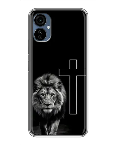 Чехол для TECNO Camon 19 Neo с картинкой «Лев и Крест»