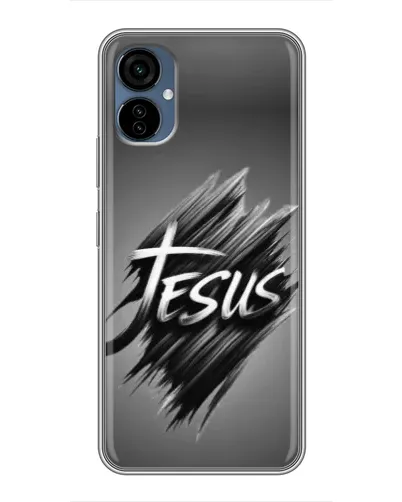 Чехол для TECNO Camon 19 Neo с картинкой «Надпись Jesus Graffiti»
