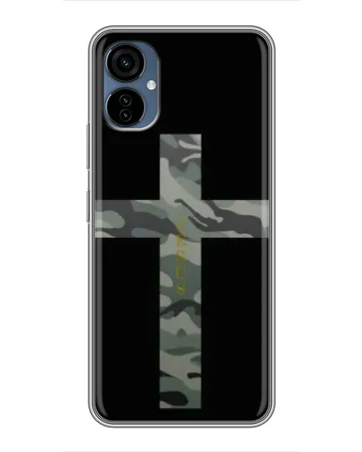 Чехол для TECNO Camon 19 Neo с картинкой «Милитари Крест»