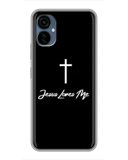 Чехол для TECNO Camon 19 Neo с картинкой «Иисус любит тебя»