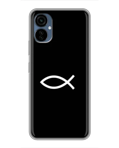 Чехол для TECNO Camon 19 Neo с картинкой «Символ рыбы Jesus» Чехол для TECNO Camon 19 Neo с картинкой «Символ рыбы Jesus»