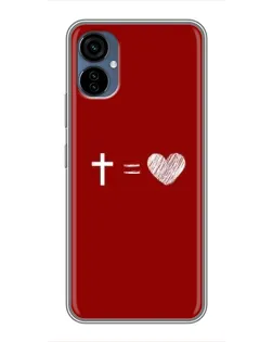 Чехол для TECNO Camon 19 Neo с картинкой «Уравнение любви» Чехол для TECNO Camon 19 Neo с картинкой «Уравнение любви»