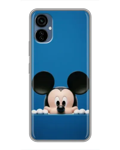 Чехол для TECNO Camon 19 Neo с картинкой «Микки выглядывает»