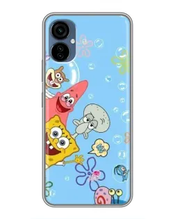 Чехол для TECNO Camon 19 Neo с картинкой «Веселые пузырьки»