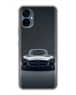 Чохол для TECNO Camon 19 Neo з картинкою «Mercedes на чорному»