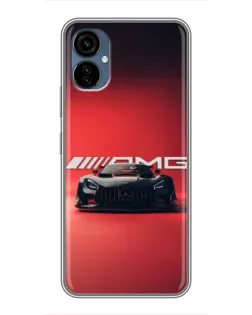 Чохол для TECNO Camon 19 Neo з картинкою «Mercedes AMG — червона лінія»