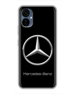 Чохол для TECNO Camon 19 Neo з картинкою «Mercedes Silver Logo»