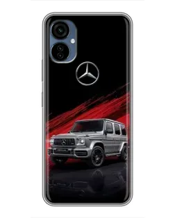 Чохол для TECNO Camon 19 Neo з картинкою «Mercedes G-Class червоний»