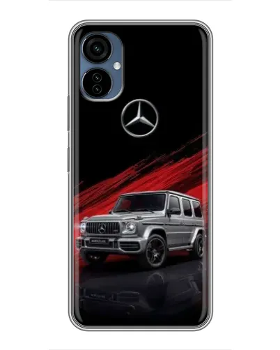 Чохол для TECNO Camon 19 Neo з картинкою «Mercedes G-Class червоний» Чохол для TECNO Camon 19 Neo з картинкою «Mercedes G-Class червоний»