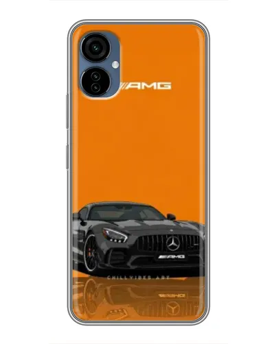 Чохол для TECNO Camon 19 Neo з картинкою «Помаранчевий Mercedes AMG» Чохол для TECNO Camon 19 Neo з картинкою «Помаранчевий Mercedes AMG»