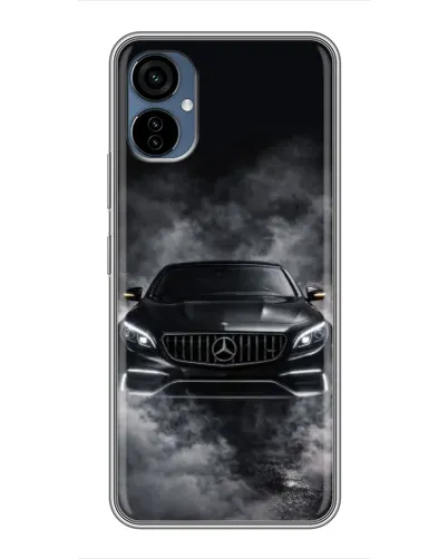 Чохол для TECNO Camon 19 Neo з картинкою «Mercedes у диму» Чохол для TECNO Camon 19 Neo з картинкою «Mercedes у диму»