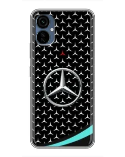 Чохол для TECNO Camon 19 Neo з картинкою «Mercedes — бірюзовий акцент»