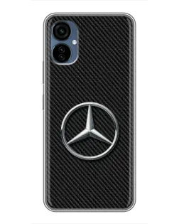 Чехол для TECNO Camon 19 Neo с картинкой «Карбоновый Mercedes стиль» Чехол для TECNO Camon 19 Neo с картинкой «Карбоновый Mercedes стиль»