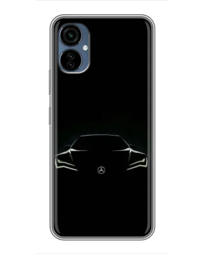 Чехол для TECNO Camon 19 Neo с картинкой «Mercedes — силуэт авто» Чехол для TECNO Camon 19 Neo с картинкой «Mercedes — силуэт авто»