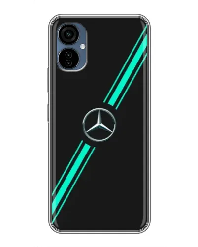 Чехол для TECNO Camon 19 Neo с картинкой «Спортивные линии Mercedes» Чехол для TECNO Camon 19 Neo с картинкой «Спортивные линии Mercedes»